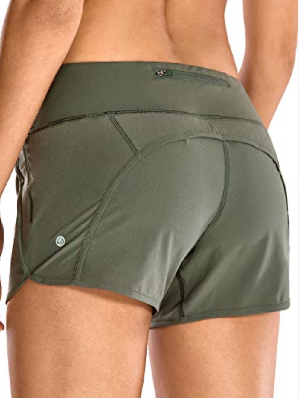 CRZ Yoga Skort Tennis Golf Athletic Skirt Shorts Green Size Small